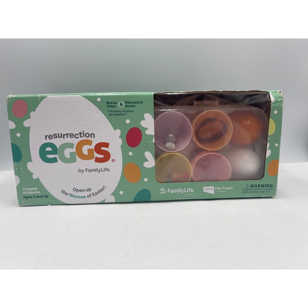 FamilyLife Resurrection Eggs Kids New Easter Religious Activity Set